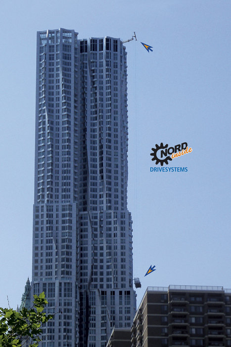 Reliable cleaning of New York’s iconic Beekman Tower ensured by NORD DRIVESYSTEMS